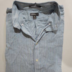 Eddie Bauer T2XL Men's Long Sleeve Dress Shirt
